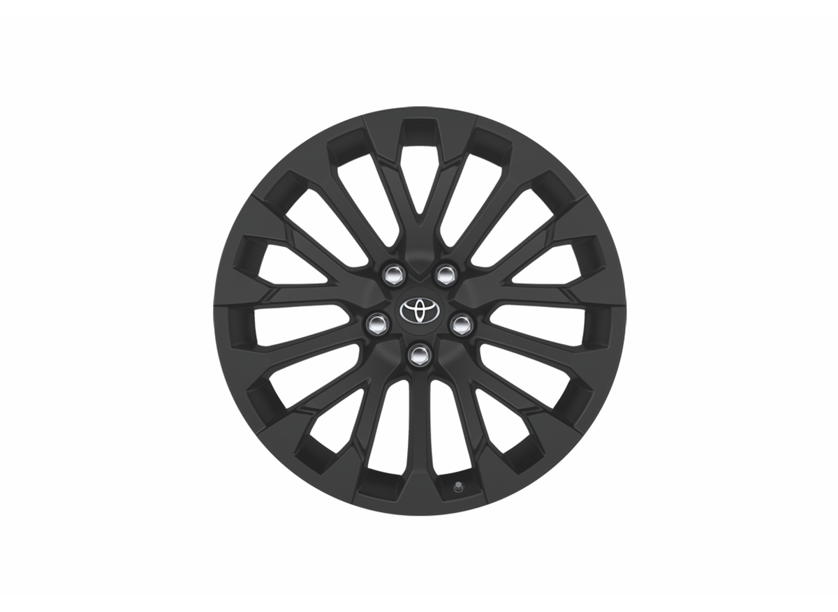 Stříbrné hliníkové kolo s pneumatikou